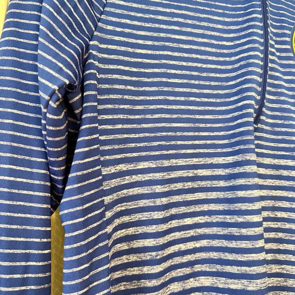 Golden State Warriors Antigua Quarter Zip Half Zip Long Sleeve Jacket Top - M - Picture 7 of 13